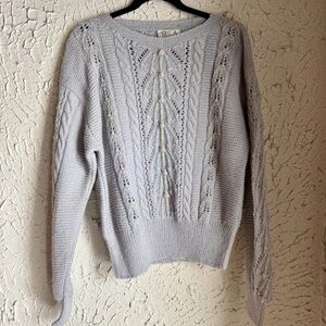 ✨ J.G. Hook Cable Knit Wool Sweater – Women’s Medium ✨